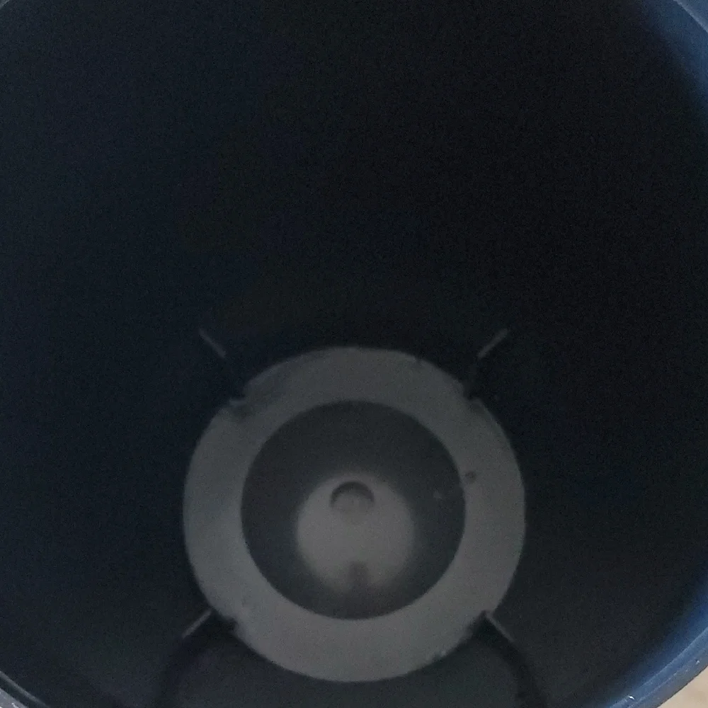 Sleek Black Waste Bin